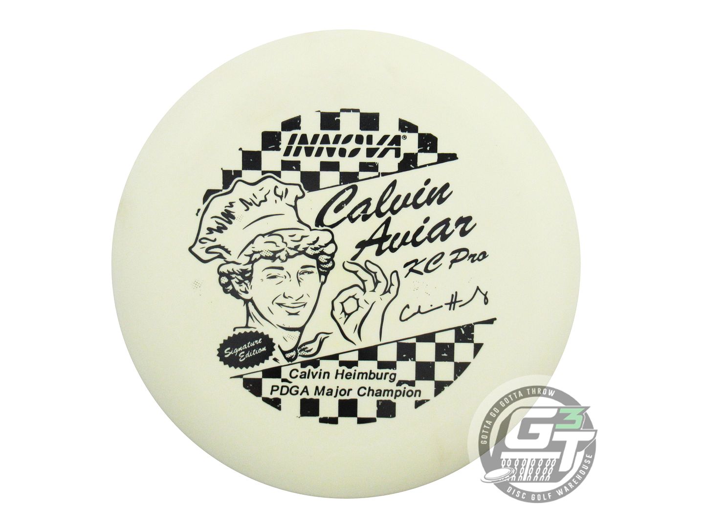 Innova Signature Edition Calvin Heimburg Pro KC Aviar Putter Golf Disc (Individually Listed)