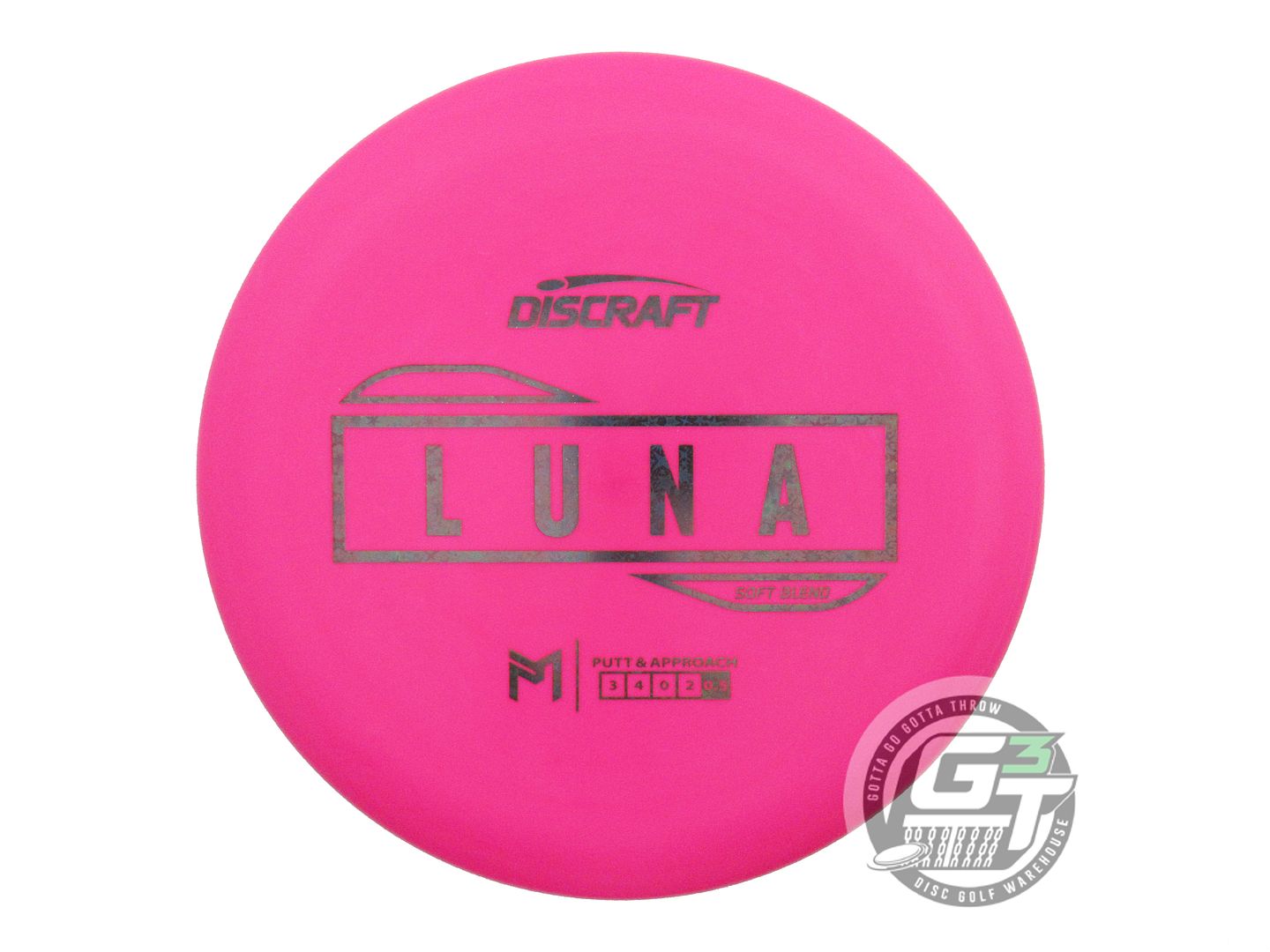 Discraft Paul McBeth Signature Putter Line Soft Luna Putter Golf Disc (Individually Listed)