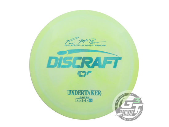 Discraft ESP Undertaker [Paul McBeth 6X] Distance Driver Golf Disc (Individually Listed)