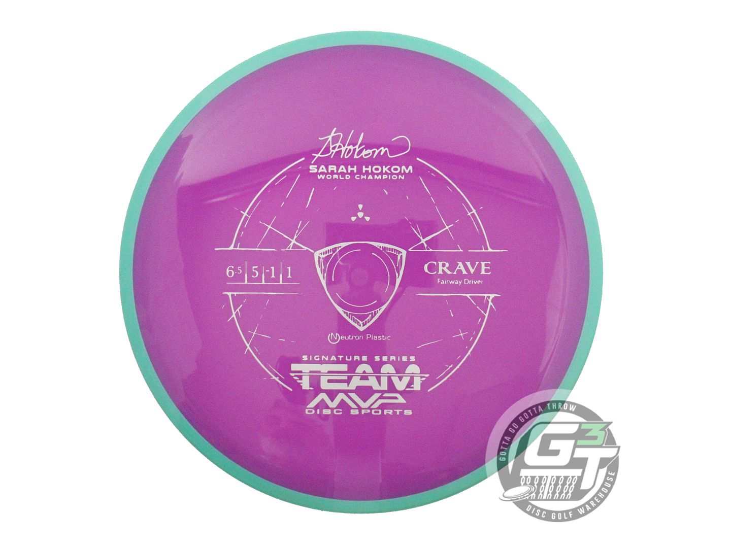 Axiom Neutron Crave [Sarah Hokom Signature] Fairway Driver Golf Disc (Individually Listed)