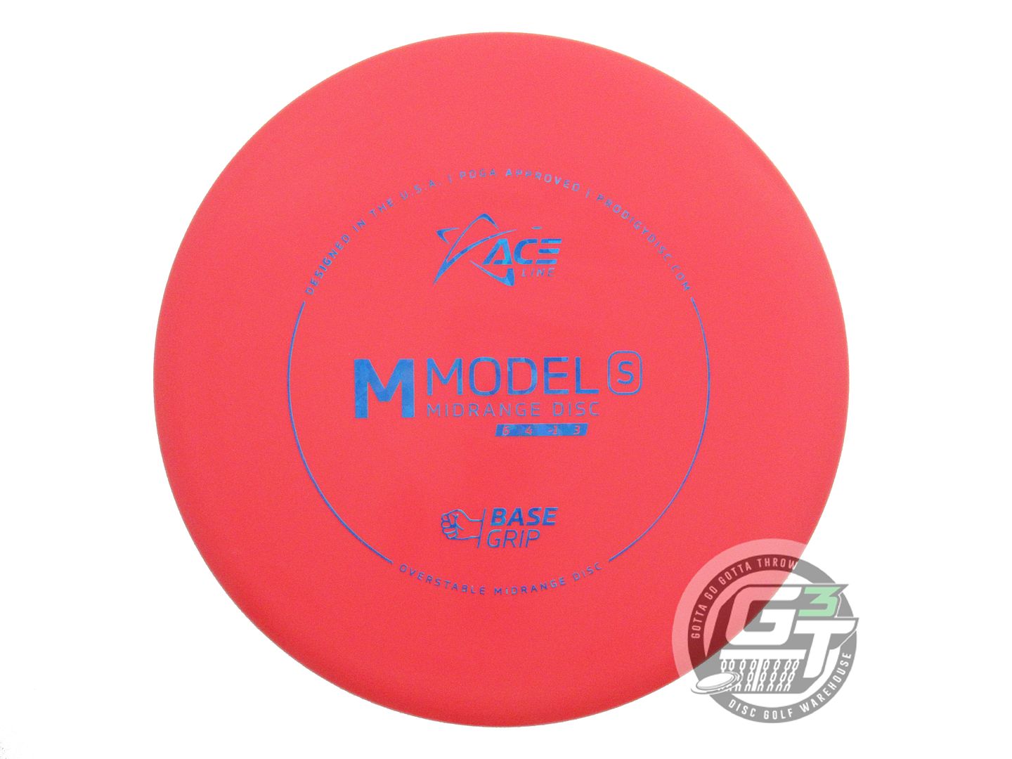 Prodigy Ace Line Base Grip M Model S Golf Disc (Individually Listed)