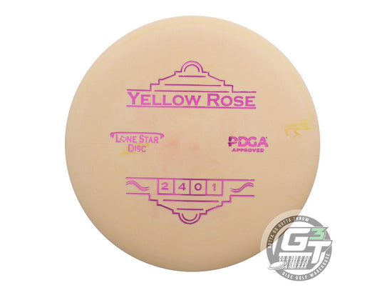 Lone Star Delta 2 Yellow Rose Putter Golf Disc (Individually Listed)