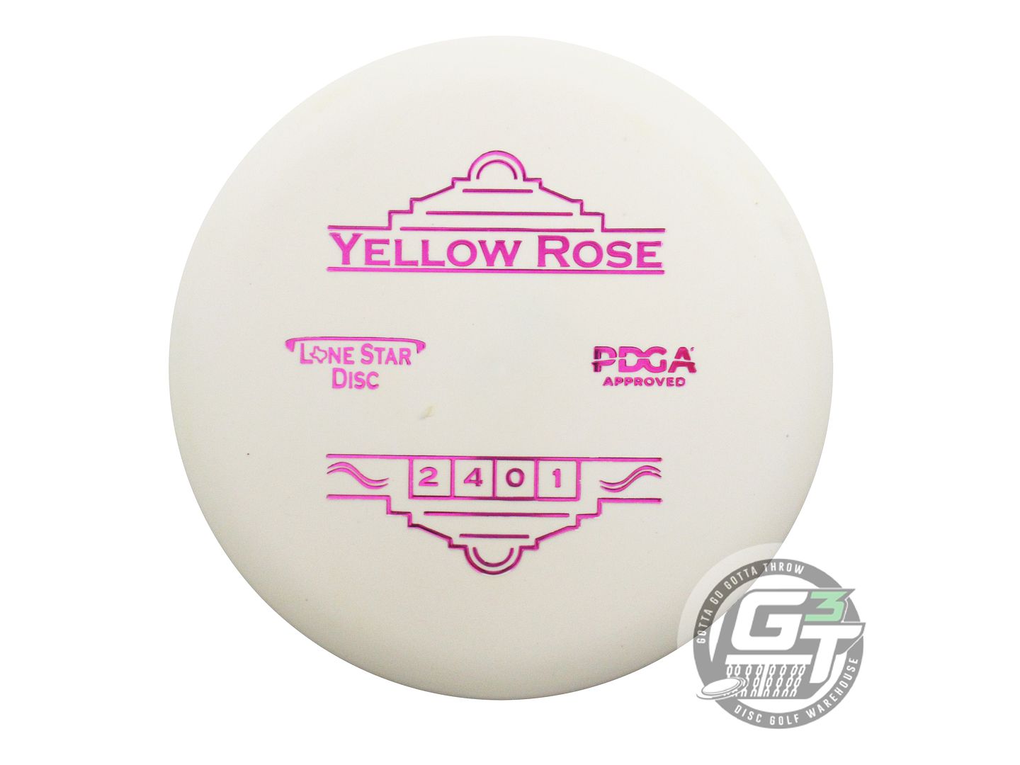 Lone Star Delta 2 Yellow Rose Putter Golf Disc (Individually Listed)