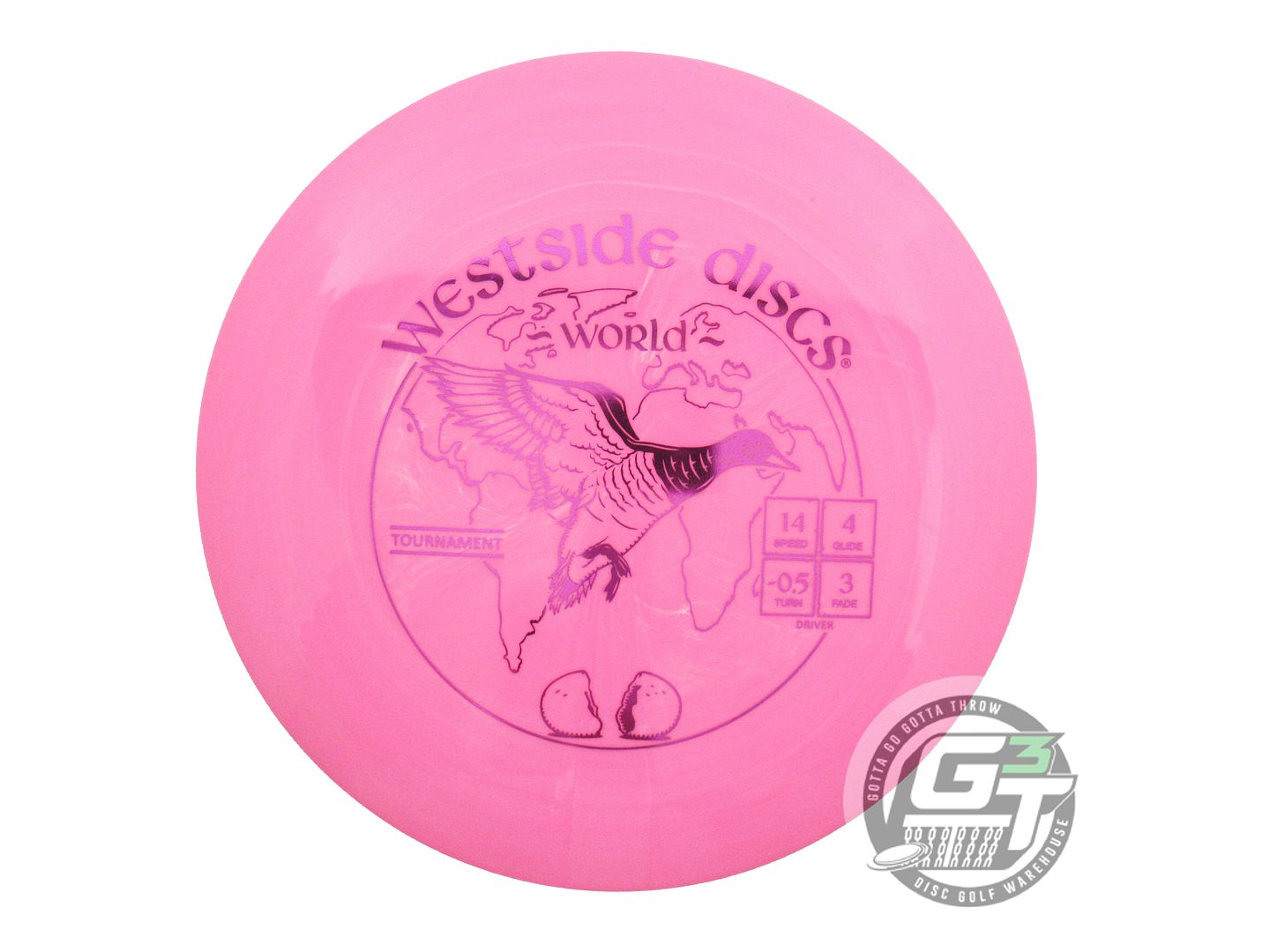 Westside Tournament World Distance Driver Golf Disc (Individually Listed)