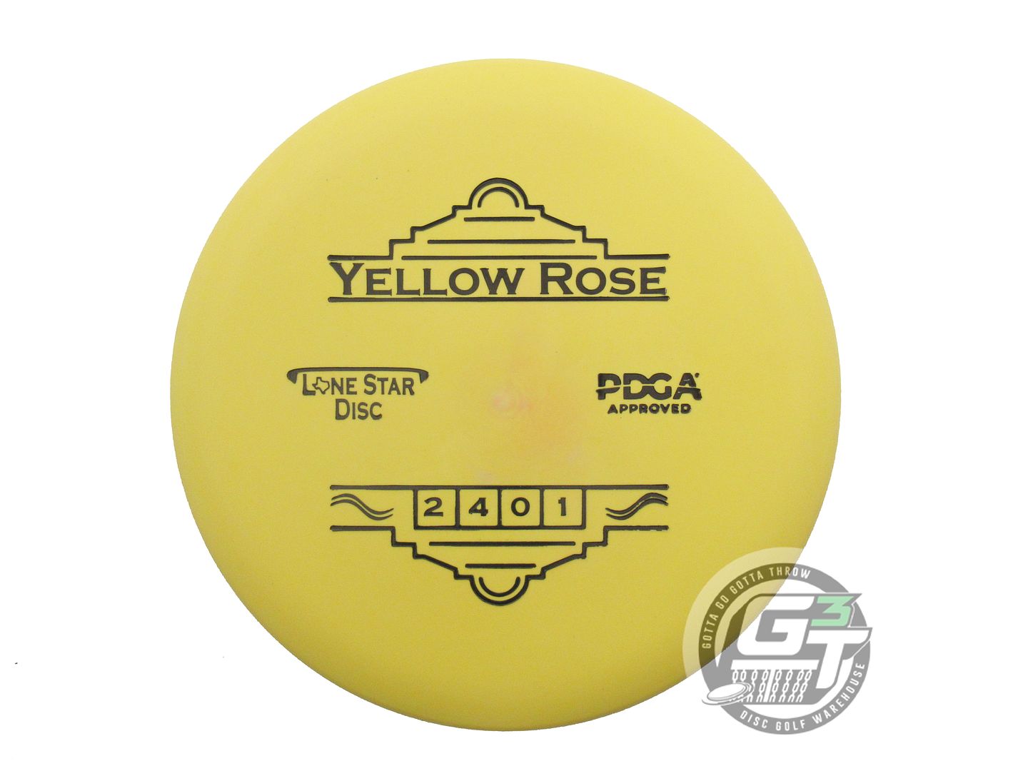 Lone Star Delta 2 Yellow Rose Putter Golf Disc (Individually Listed)