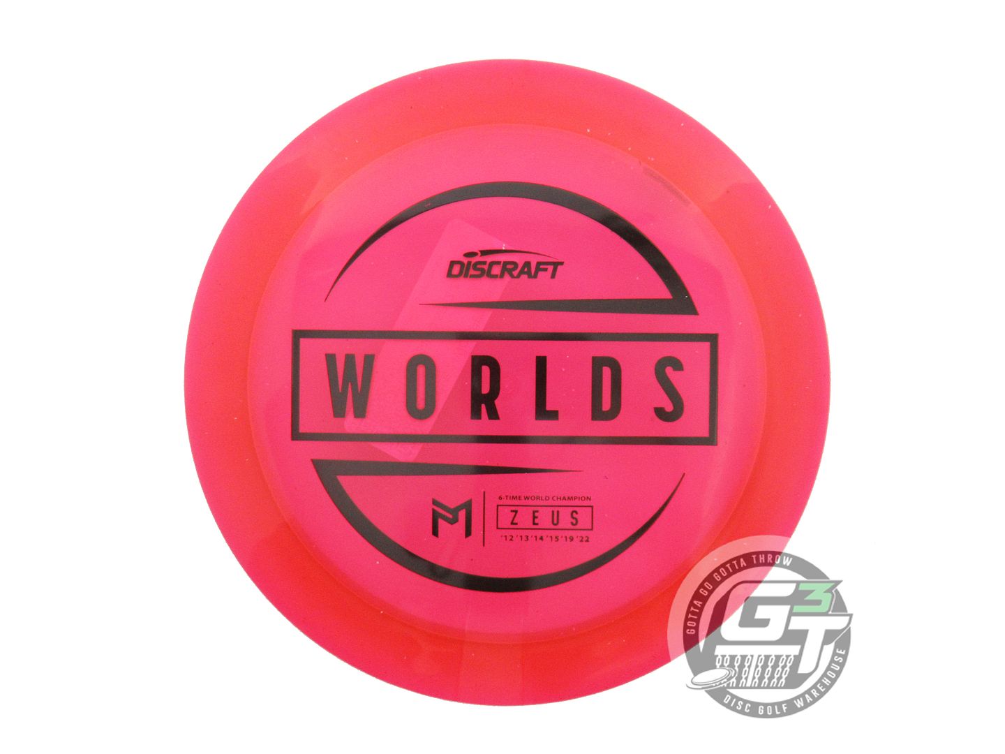 Discraft Limited Edition 2024 PDGA World Championships Sparkle Elite Z Zeus Distance Driver Golf Disc (Individually Listed)