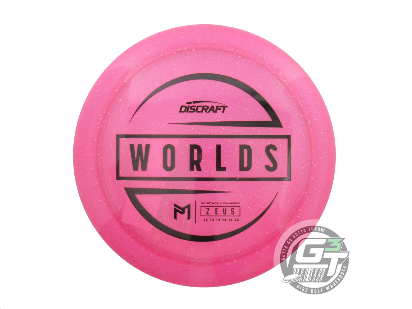 Discraft Limited Edition 2024 PDGA World Championships Sparkle Elite Z Zeus Distance Driver Golf Disc (Individually Listed)