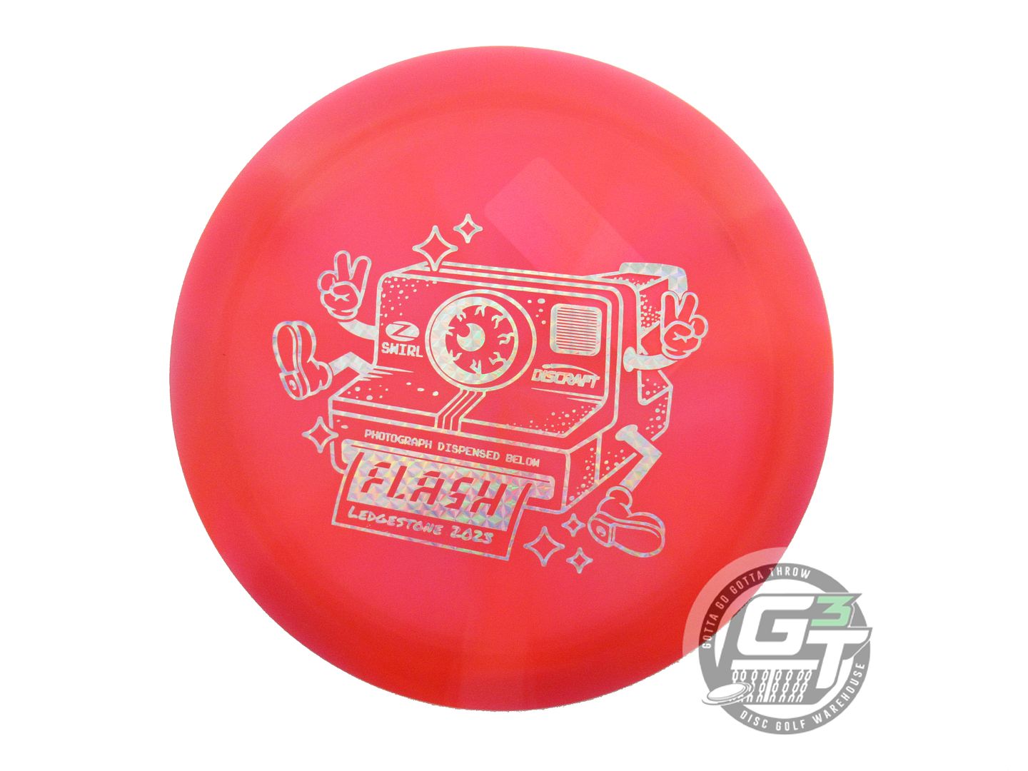 Discraft Limited Edition 2023 Ledgestone Open Swirl Elite Z Flash Distance Driver Golf Disc (Individually Listed)