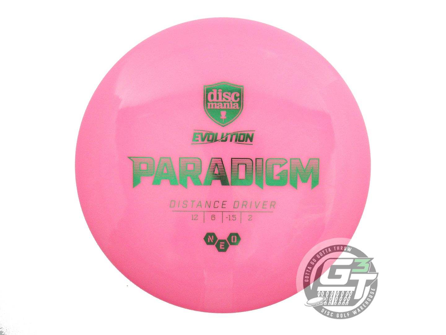Discmania Evolution Neo Paradigm Distance Driver Golf Disc (Individually Listed)