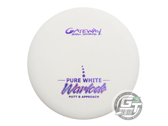 Gateway Pure White Warlock Putter Golf Disc (Individually Listed)