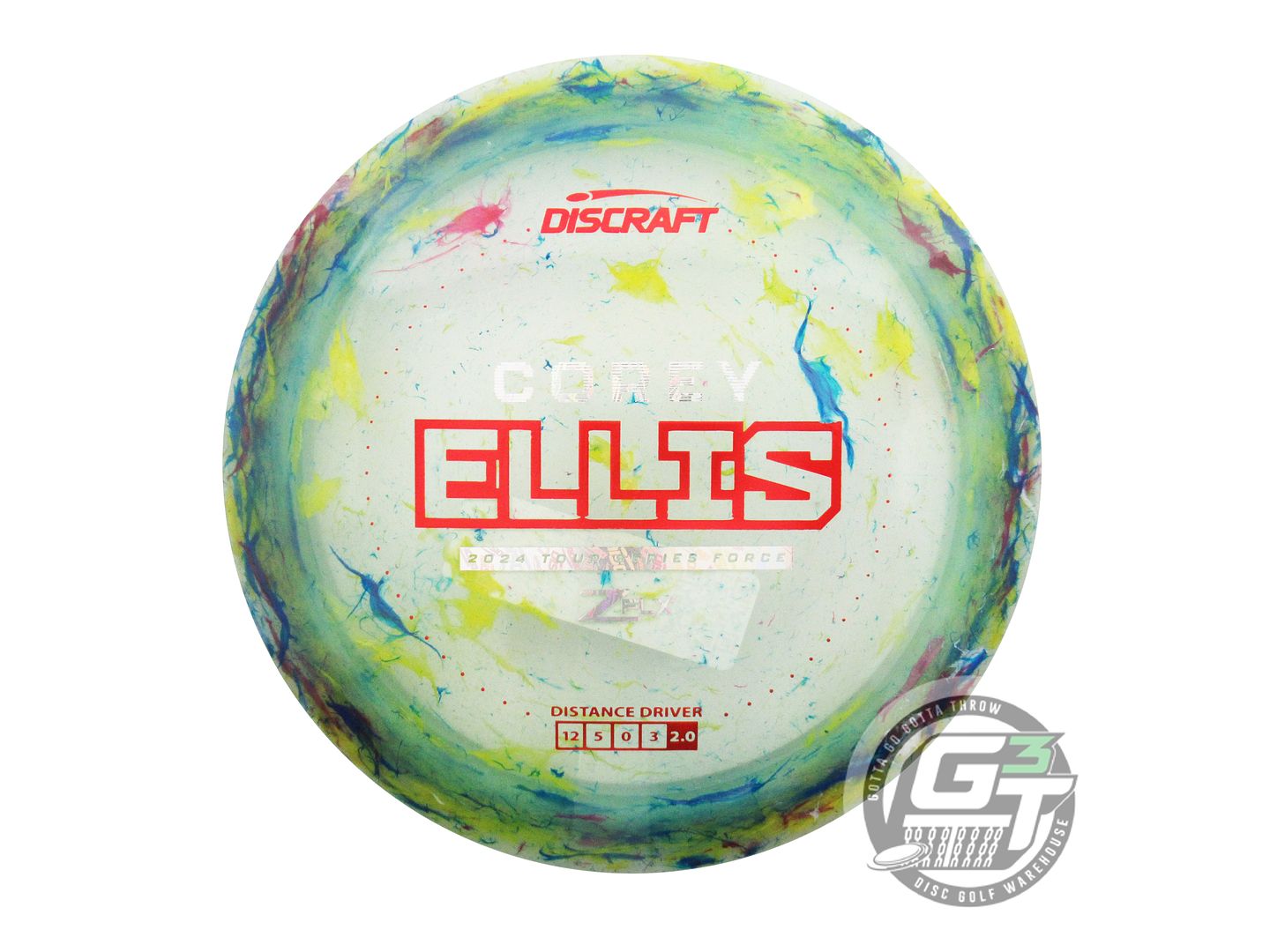 Discraft Limited Edition 2024 Tour Series Corey Ellis Jawbreaker Elite Z FLX Force Distance Driver Golf Disc (Individually Listed)