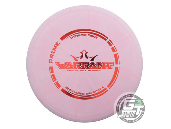Dynamic Discs Prime Burst Warrant Midrange Golf Disc (Individually Listed)
