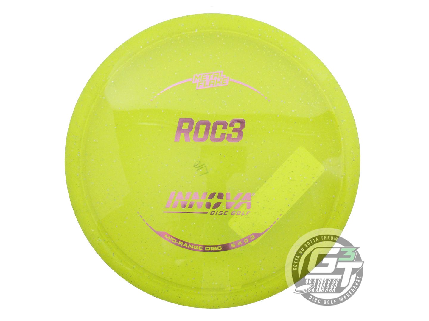 Innova Metal Flake Champion Roc3 Midrange Golf Disc (Individually Listed)