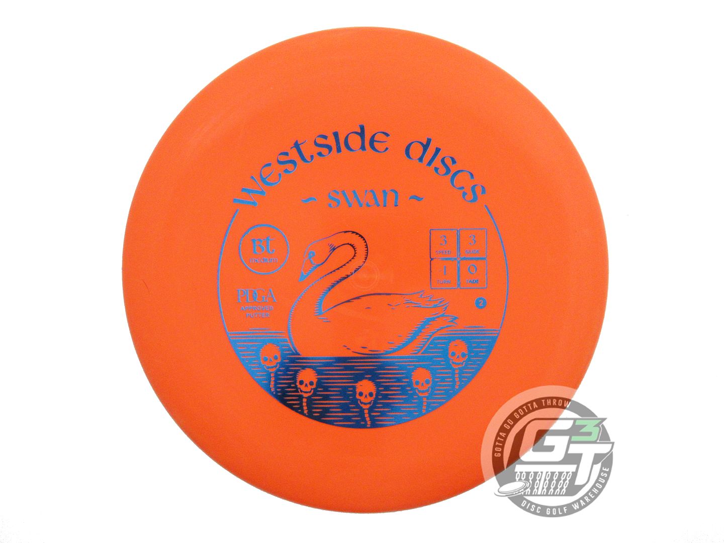 Westside BT Medium Swan 2 Putter Golf Disc (Individually Listed)