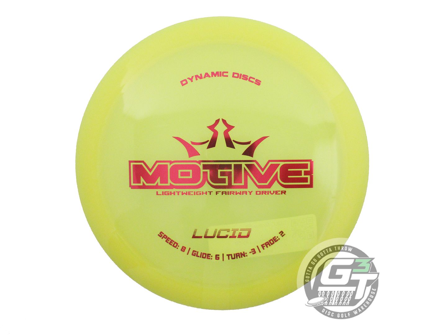 Dynamic Discs Fuzion Motive Fairway Driver Golf Disc (Individually Listed)