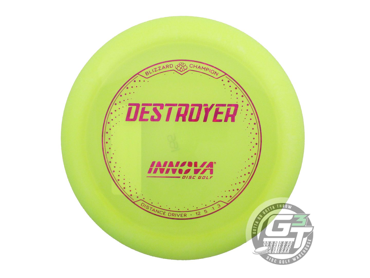 Innova Blizzard Champion Destroyer Distance Driver Golf Disc (Individually Listed)