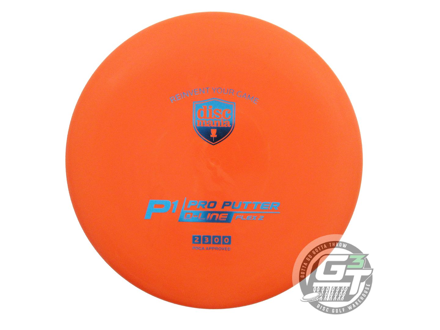 Discmania Originals D-Line Flex 2 P1 Putter Golf Disc (Individually Listed)