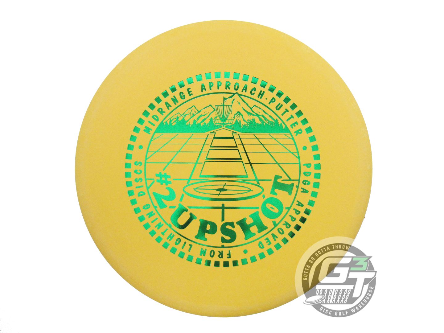 Lightning Standard #2 Upshot Putter Golf Disc (Individually Listed)