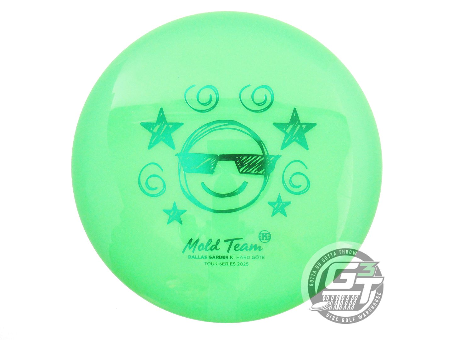Kastaplast Limited Edition 2025 Team Series Dallas Garber K1 Hard Gote Midrange Golf Disc (Individually Listed)