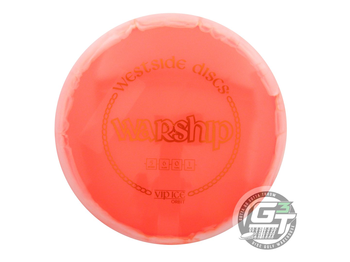 Westside VIP Ice Orbit Warship Midrange Golf Disc (Individually Listed)