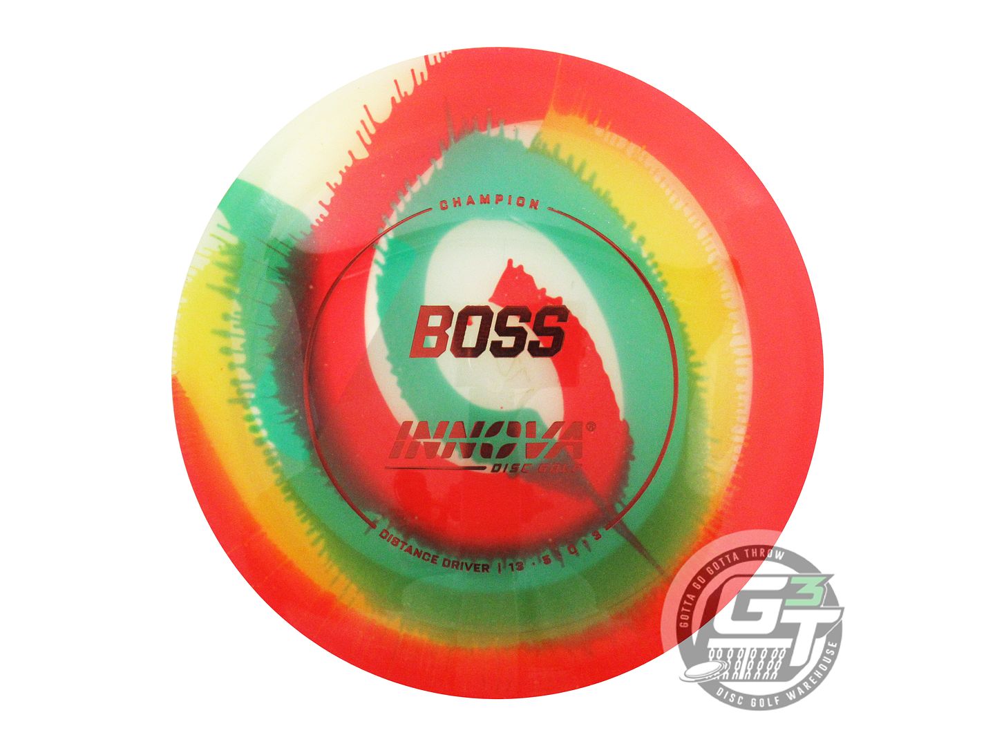 Innova I-Dye Champion Boss Distance Driver Golf Disc (Individually Listed)