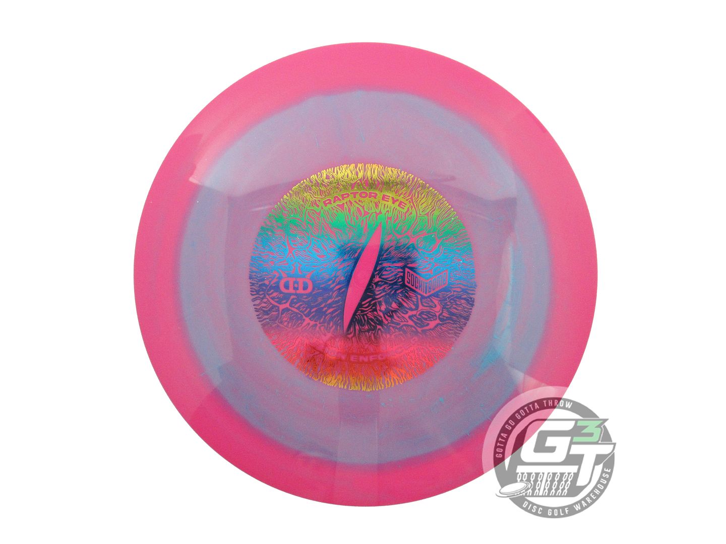 Dynamic Discs Limited Edition Fuzion Raptor Eye Enforcer Distance Driver Golf Disc (Individually Listed)