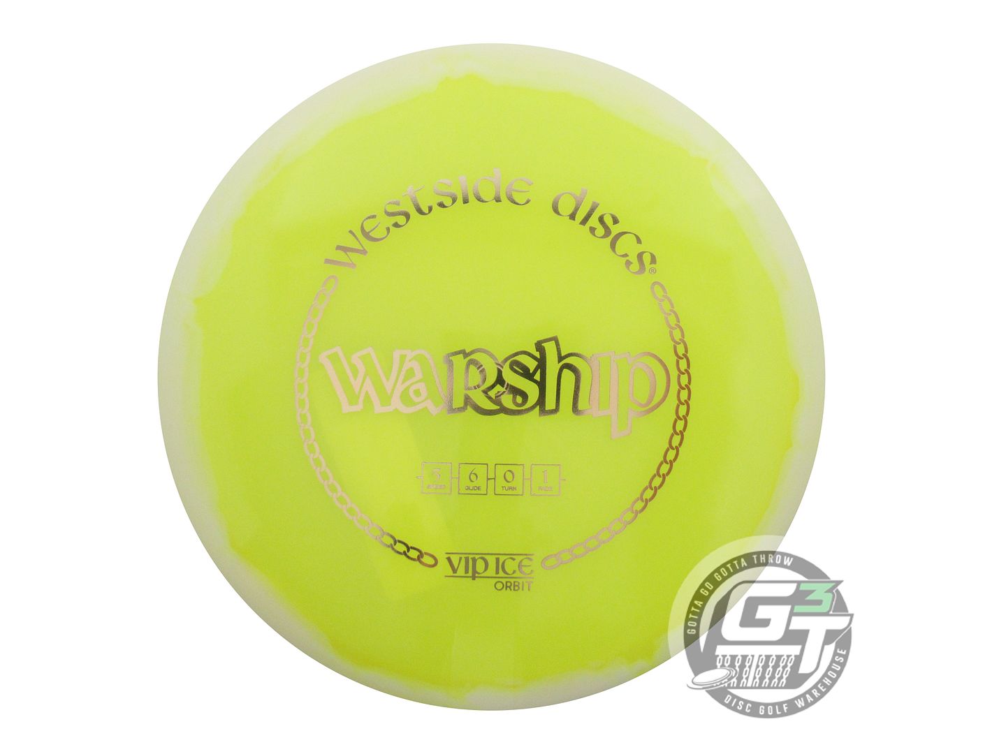 Westside VIP Ice Orbit Warship Midrange Golf Disc (Individually Listed)