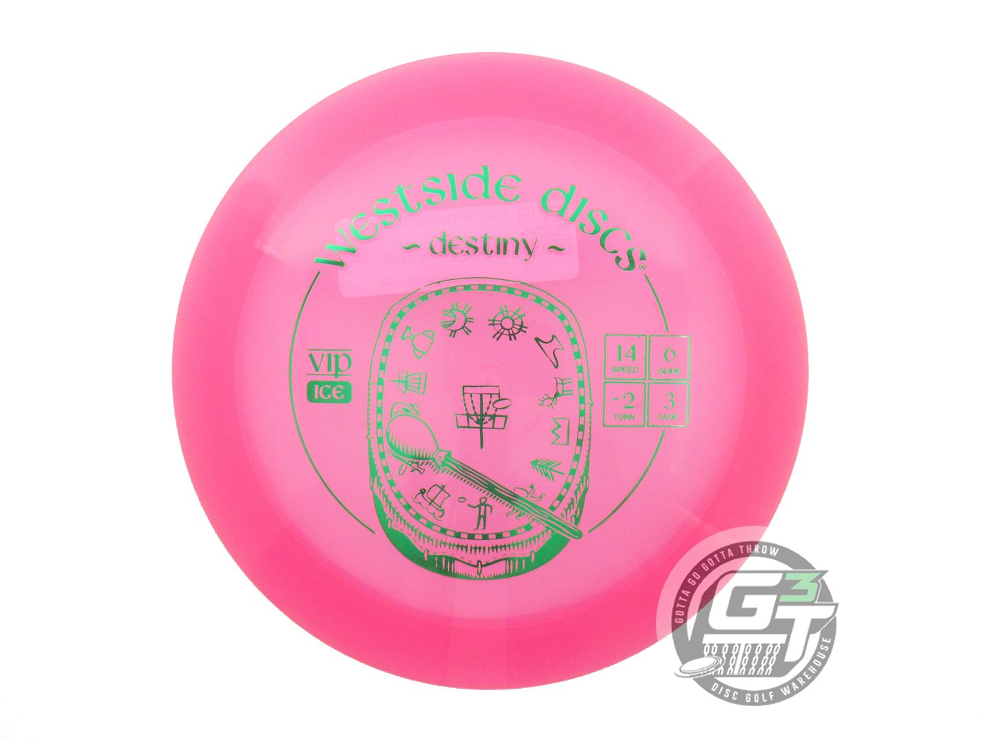 Westside VIP Ice Destiny Distance Driver Golf Disc (Individually Listed)