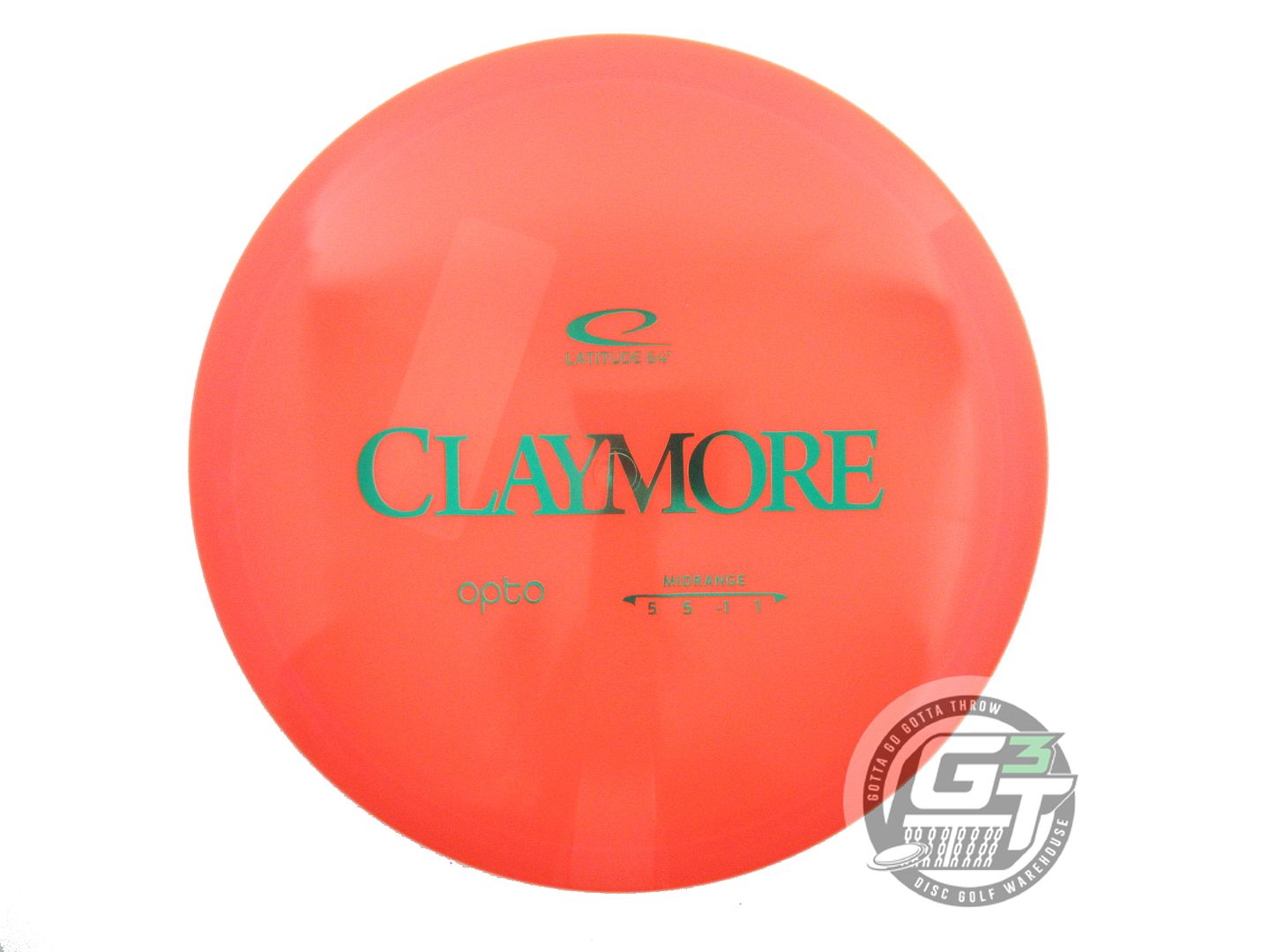 Latitude 64 Opto Line Claymore Midrange Golf Disc (Individually Listed)