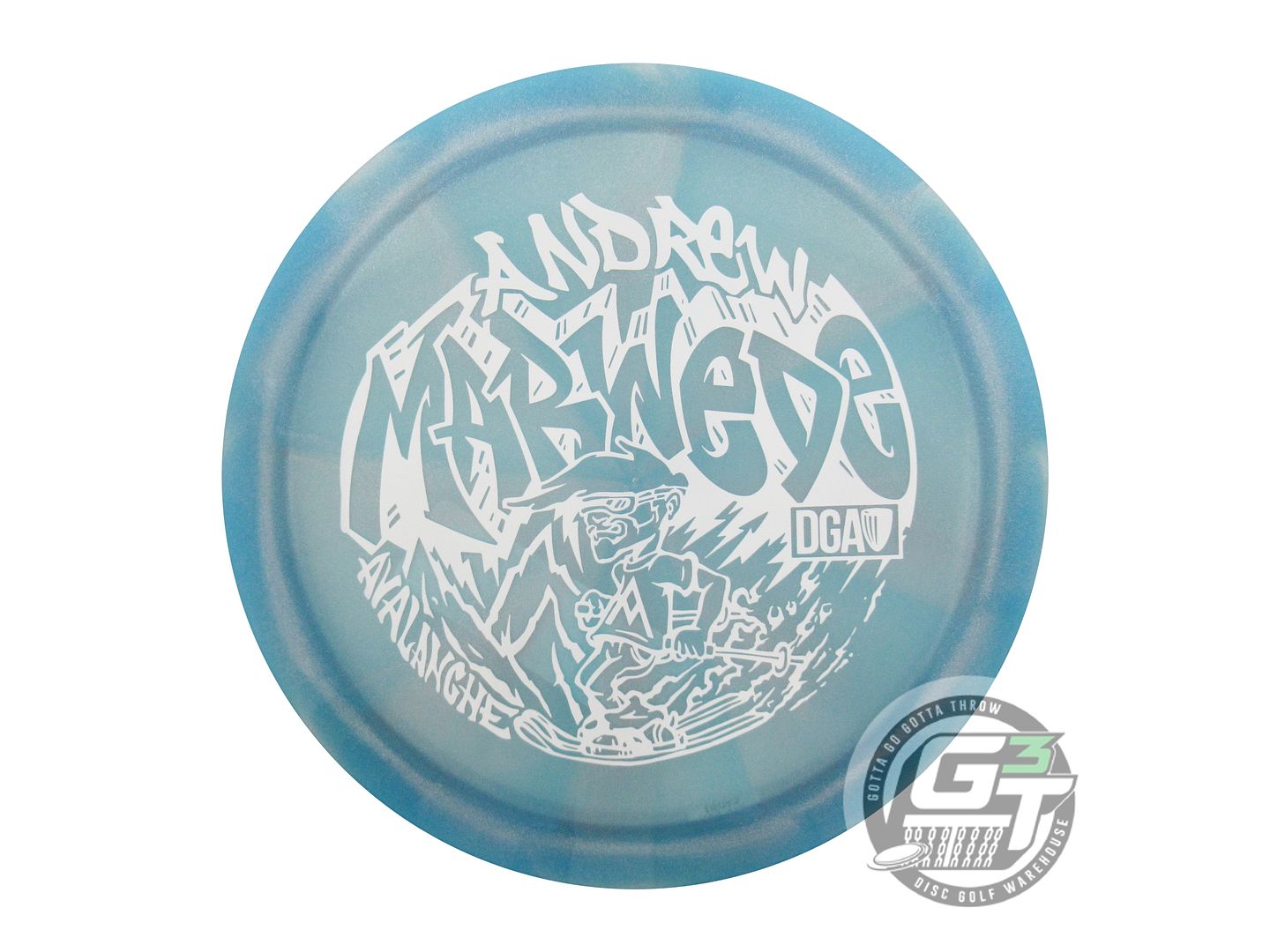 DGA Limited Edition 2024 Tour Series Andrew Marwede Swirl Tour Series Avalanche Fairway Driver Golf Disc  (Individually Listed)