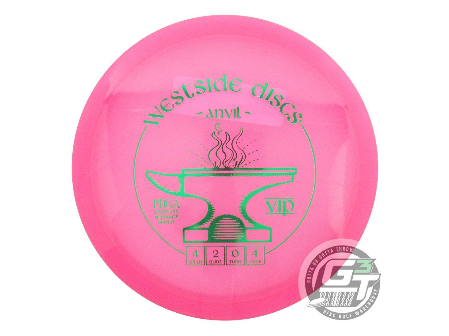 Westside VIP Anvil Midrange Golf Disc (Individually Listed)