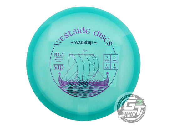 Westside VIP Warship Midrange Golf Disc (Individually Listed)