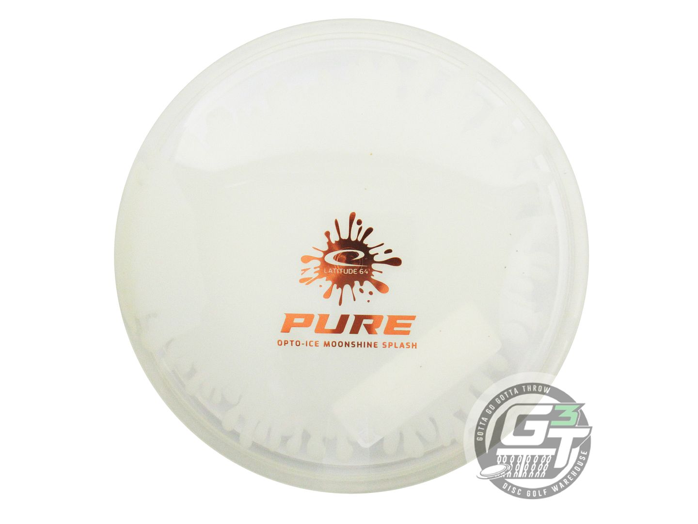 Latitude 64 Moonshine Glow Opto Ice Splash Pure Putter Golf Disc (Individually Listed)
