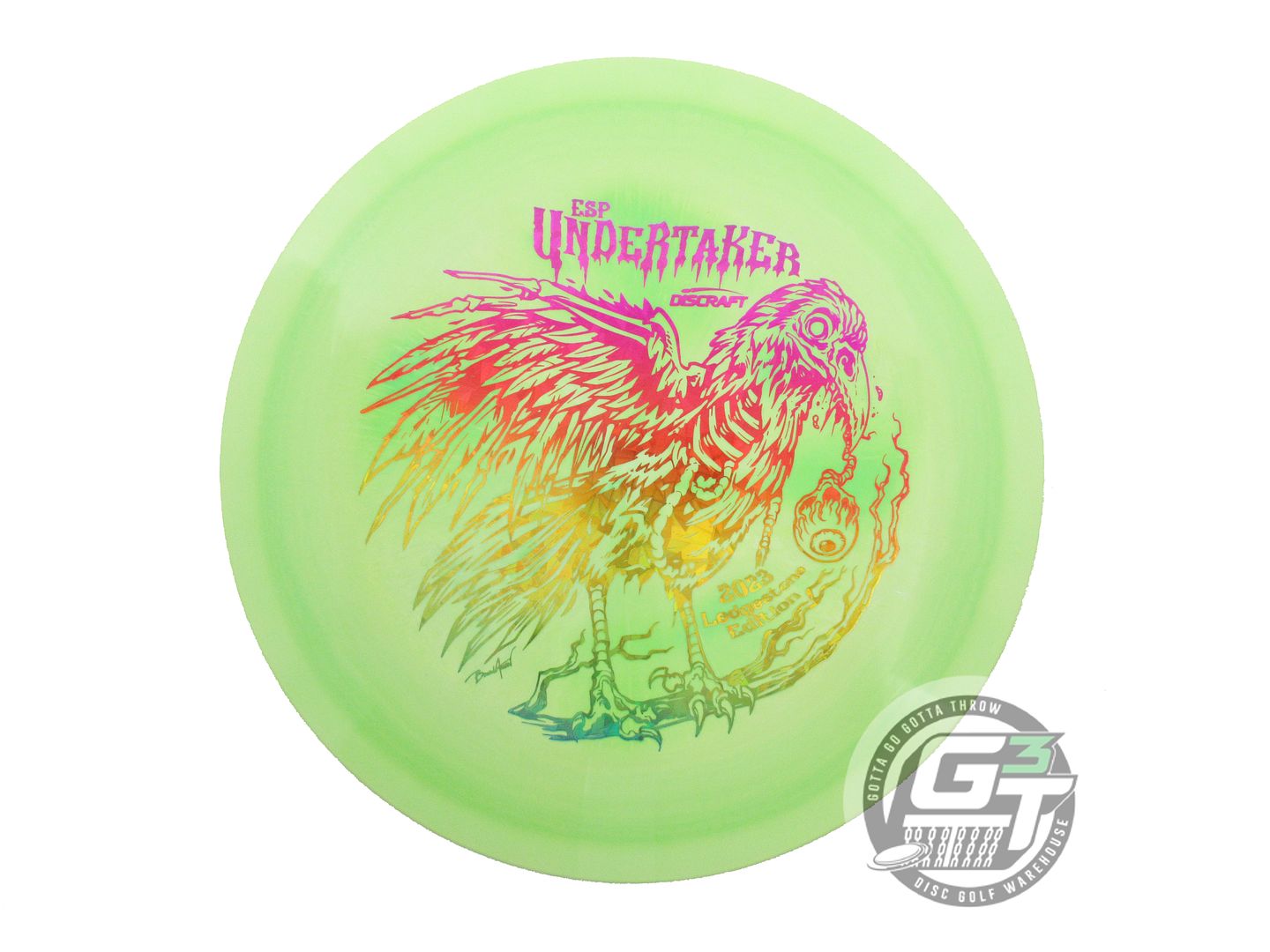 Discraft Limited Edition 2023 Ledgestone Open ESP Undertaker Distance Driver Golf Disc (Individually Listed)