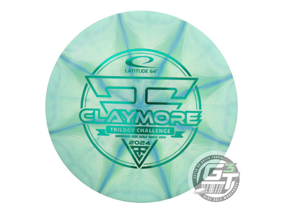 Latitude 64 Limited Edition 2024 Trilogy Challenge Gold Ice Burst Claymore Midrange Golf Disc (Individually Listed)
