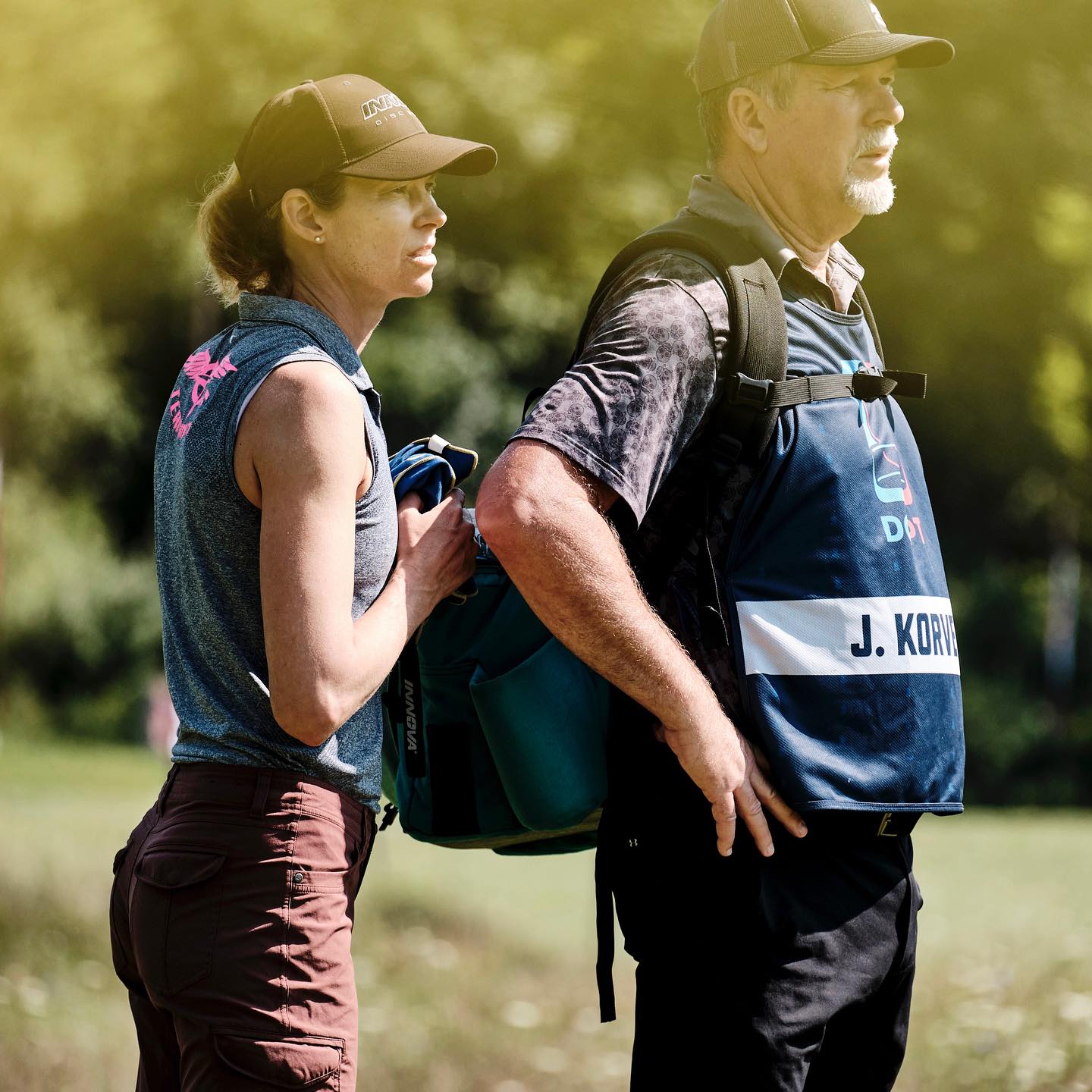 Revolution Carolina Team V3 Disc Golf Bag - Golden Dream