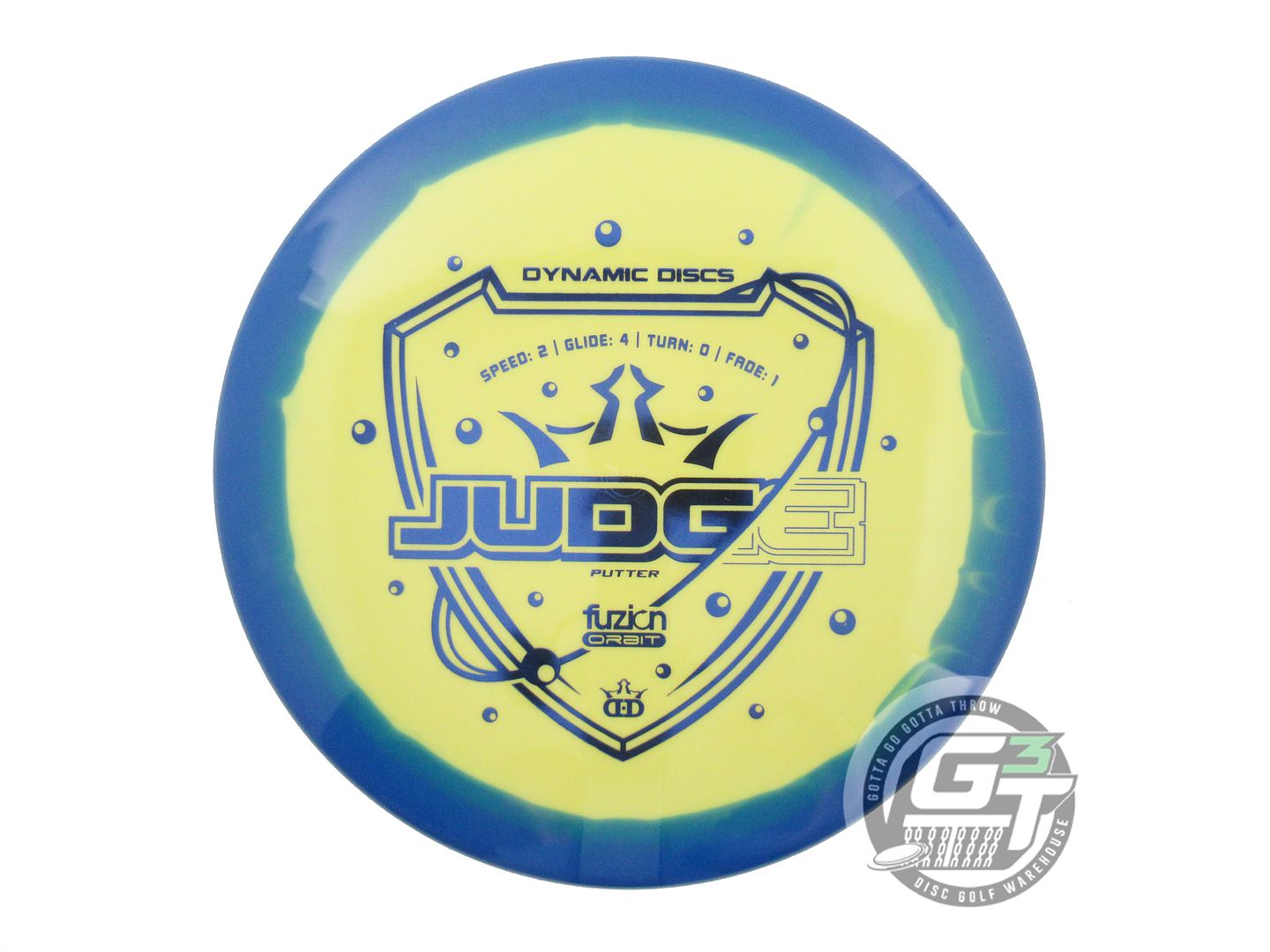 Dynamic Discs Fuzion Orbit Judge Putter Golf Disc (Individually Listed)