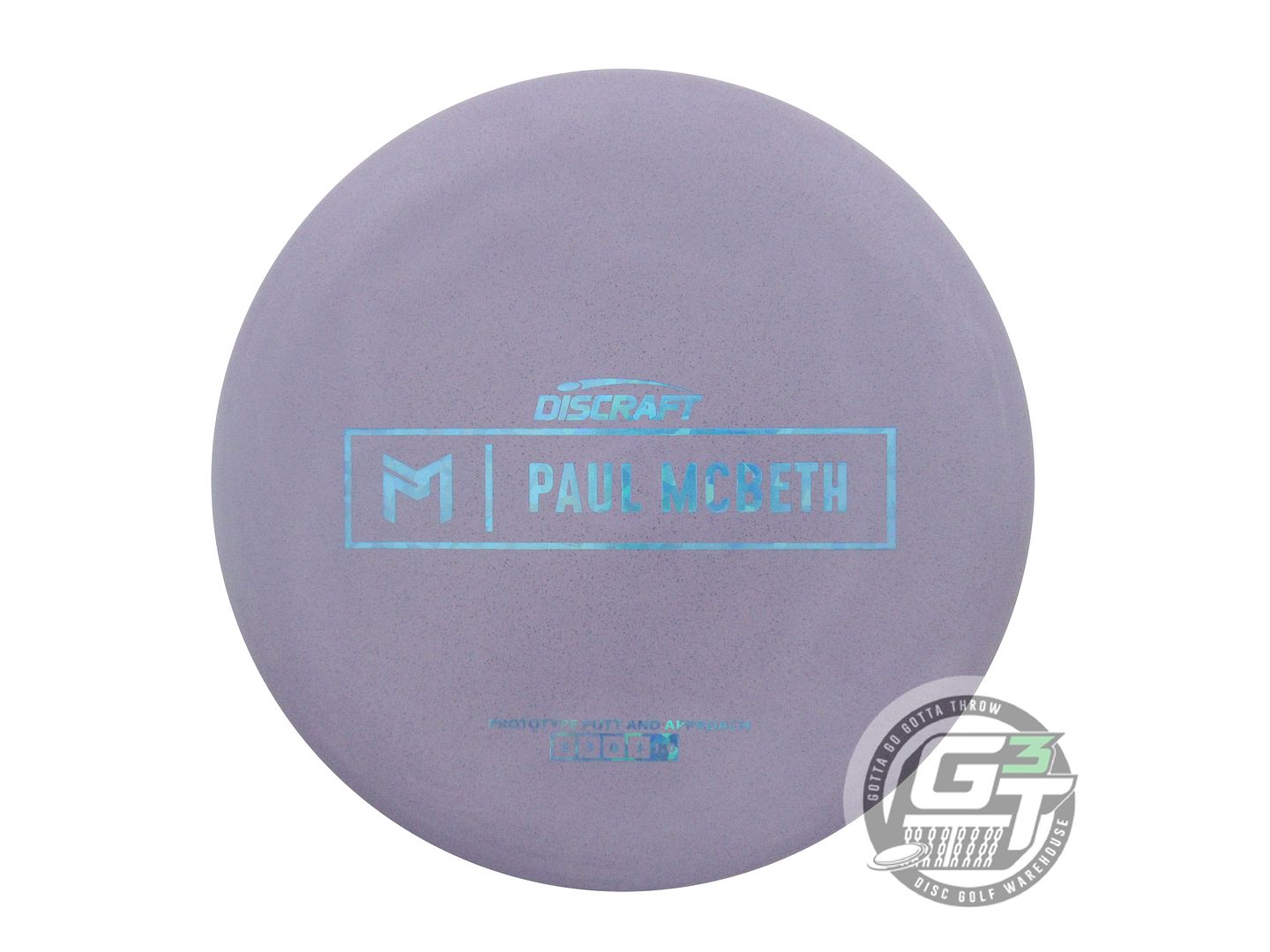 Discraft Limited Edition Prototype Paul McBeth Signature Rubber Blend Kratos Putter Golf Disc (Individually Listed)