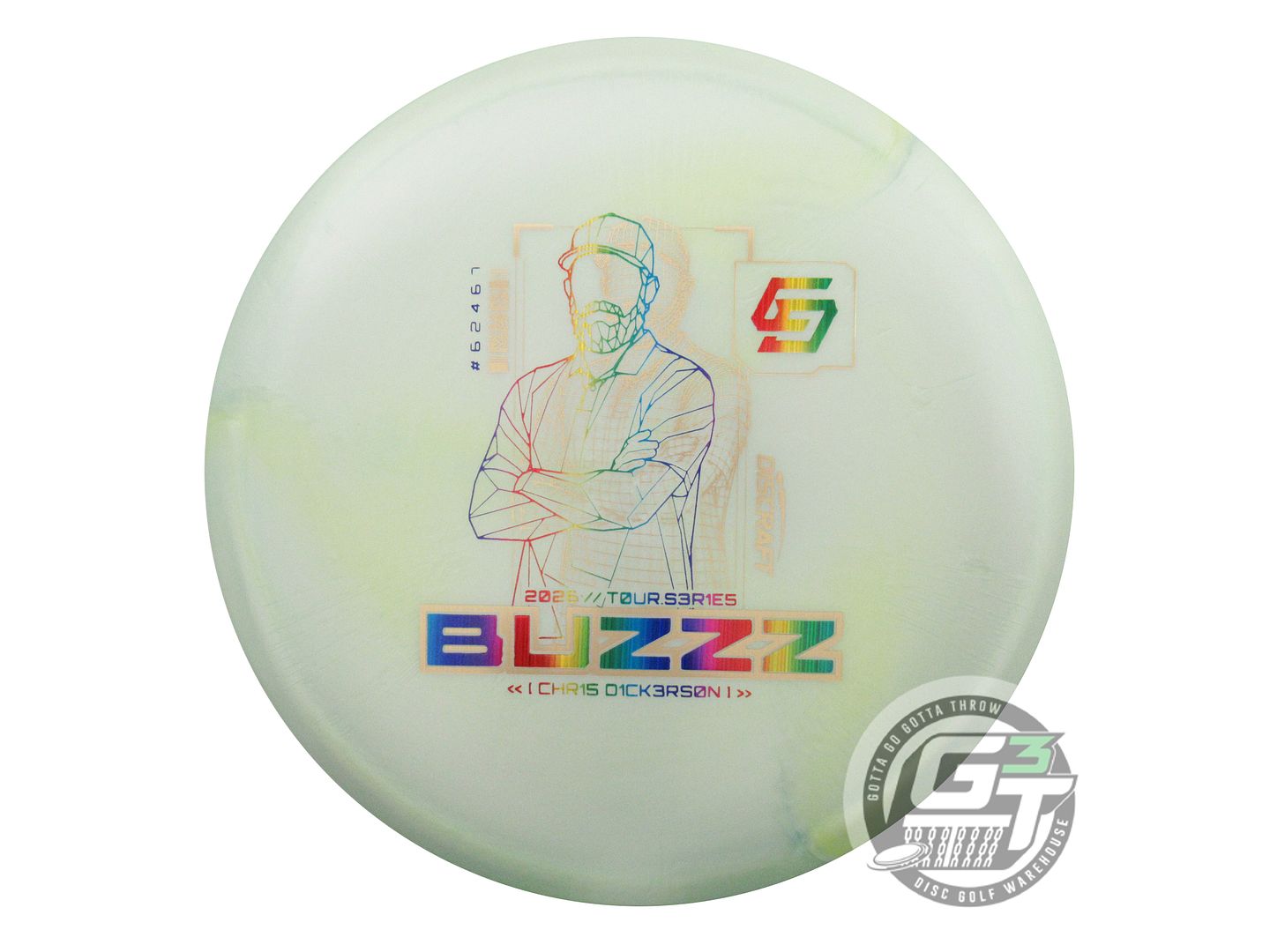 Discraft Limited Edition 2026 Tour Series Chris Dickerson V2 Special Blend Buzzz Midrange Golf Disc (Individually Listed)