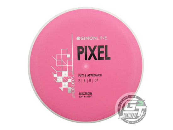 Axiom Simon Line Electron Soft Pixel [Simon Lizotte] Putter Golf Disc (Individually Listed)
