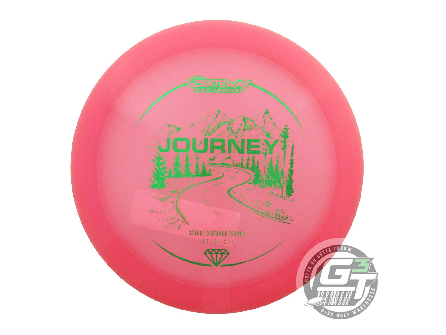 Gateway Diamond Journey Distance Driver Golf Disc (Individually Listed)