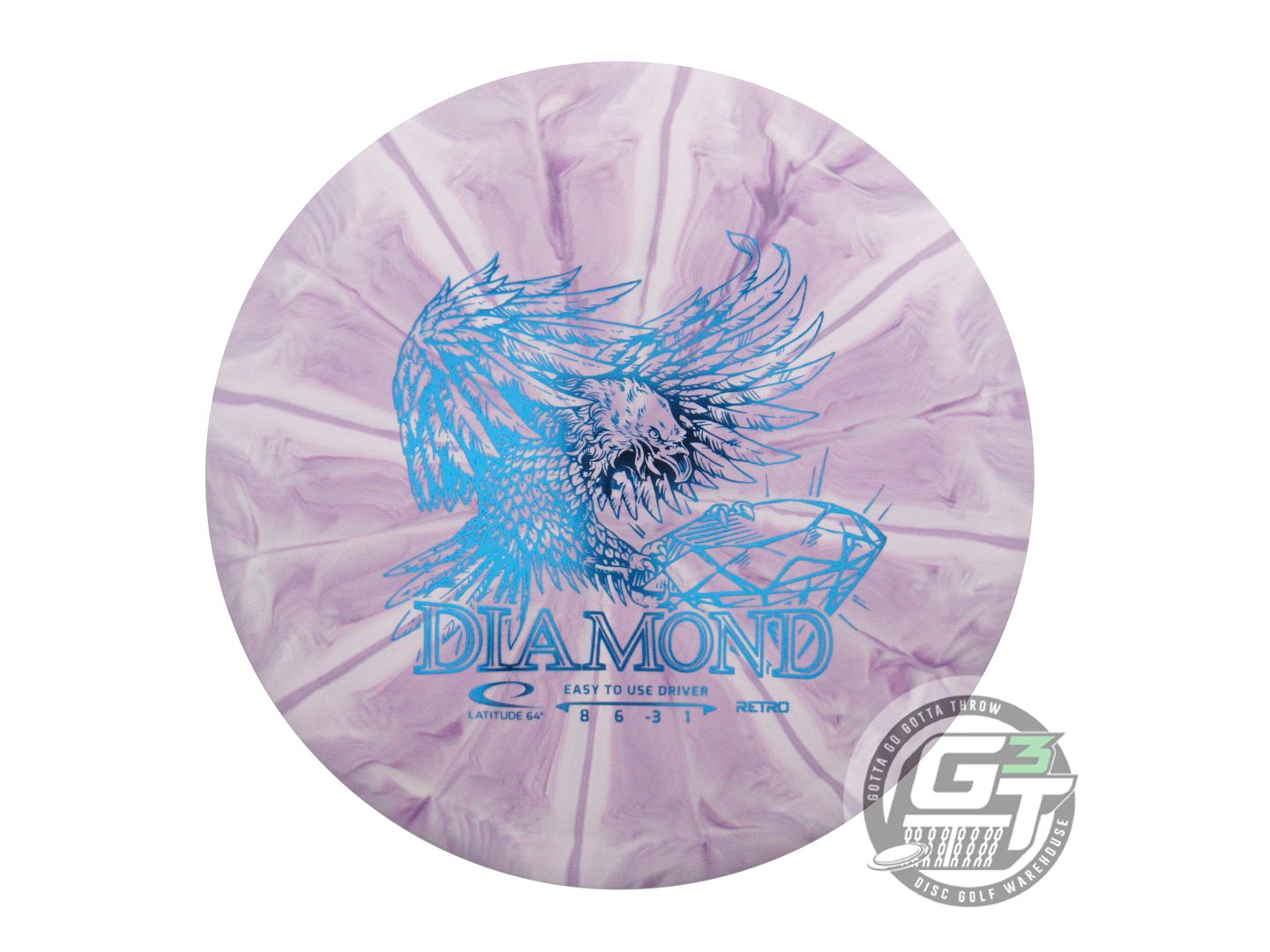 Latitude 64 Retro Burst Diamond Fairway Driver Golf Disc (Individually Listed)
