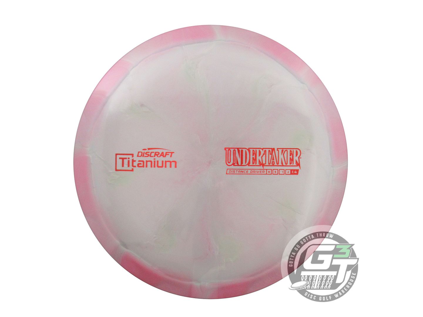 Discraft Titanium Undertaker Distance Driver Golf Disc (Individually Listed)