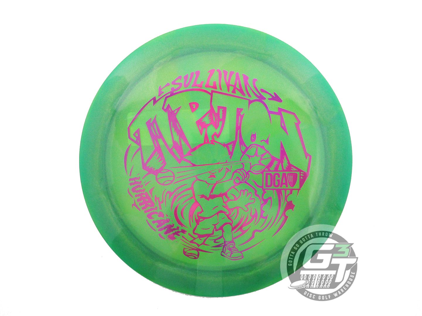 DGA Limited Edition 2024 Tour Series Sullivan Tipton Swirl Tour Series Hurricane Distance Driver Golf Disc (Individually Listed)