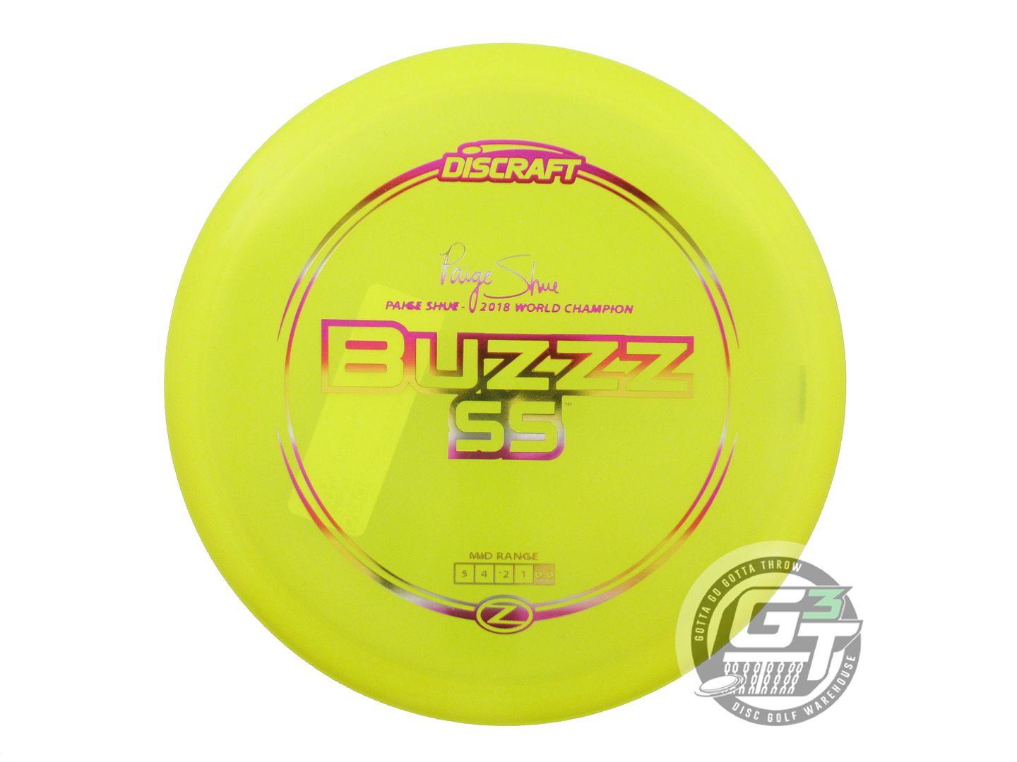 Discraft Elite Z Buzzz SS [Paige Shue 1X] Midrange Golf Disc (Individually Listed)