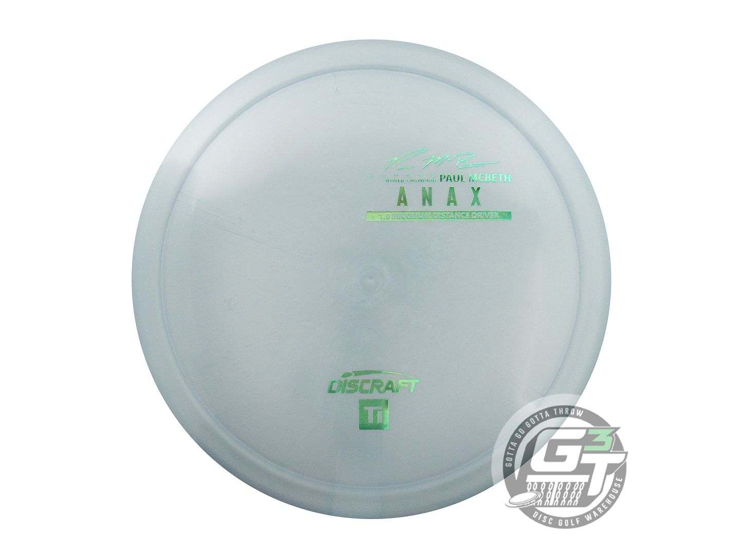 Discraft Limited Edition 2024 Elite Team Paul McBeth Titanium Anax Distance Driver Golf Disc (Individually Listed)