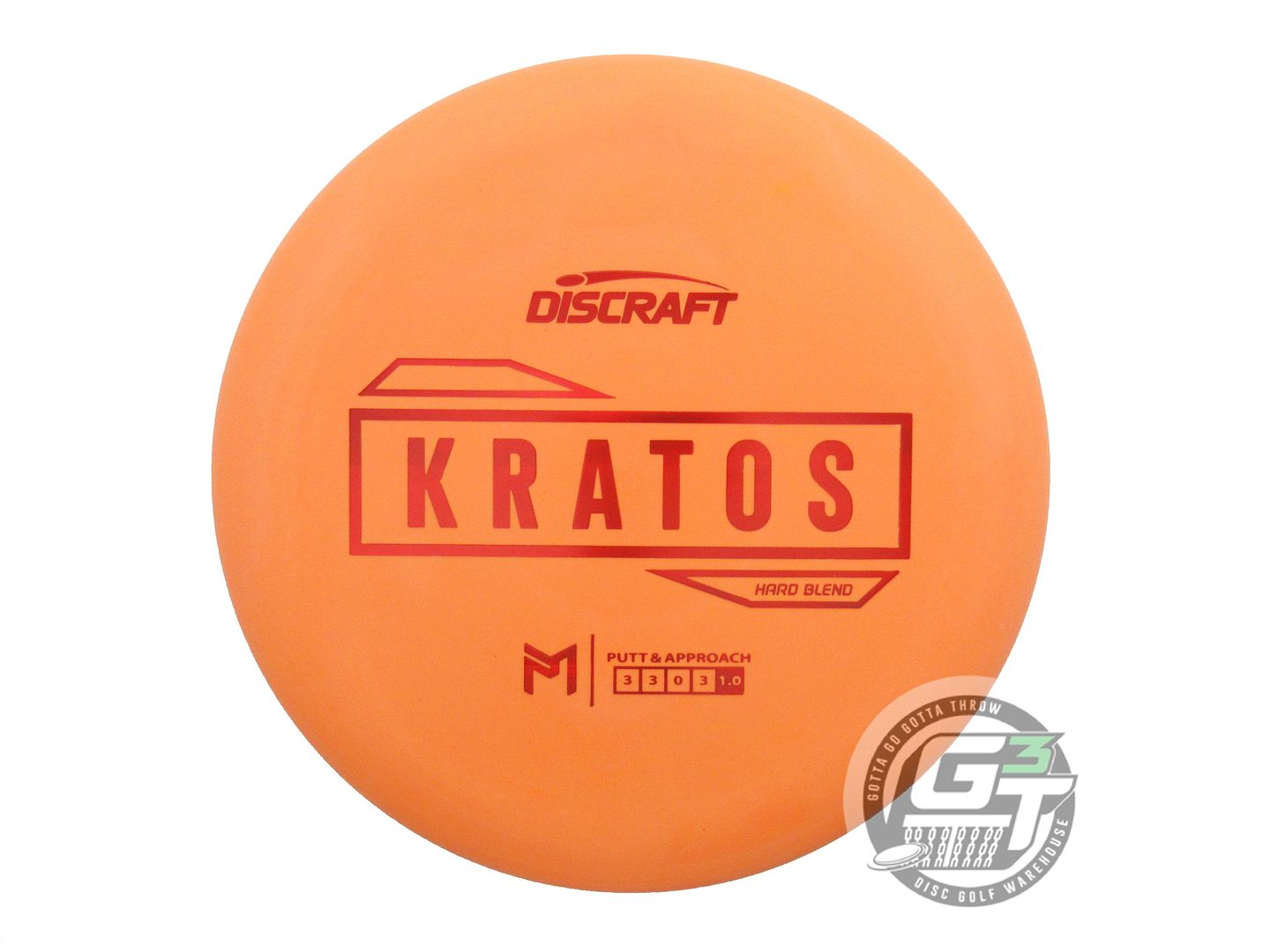 Discraft Paul McBeth Signature Putter Line Kratos Putter Golf Disc (Individually Listed)