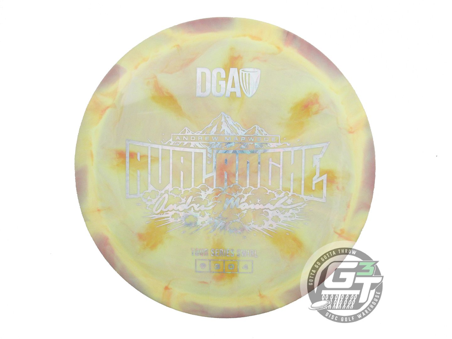 DGA Limited Edition 2026 Tour Series Andrew Marwede Special Blend Avalanche Fairway Driver Golf Disc (Individually Listed)