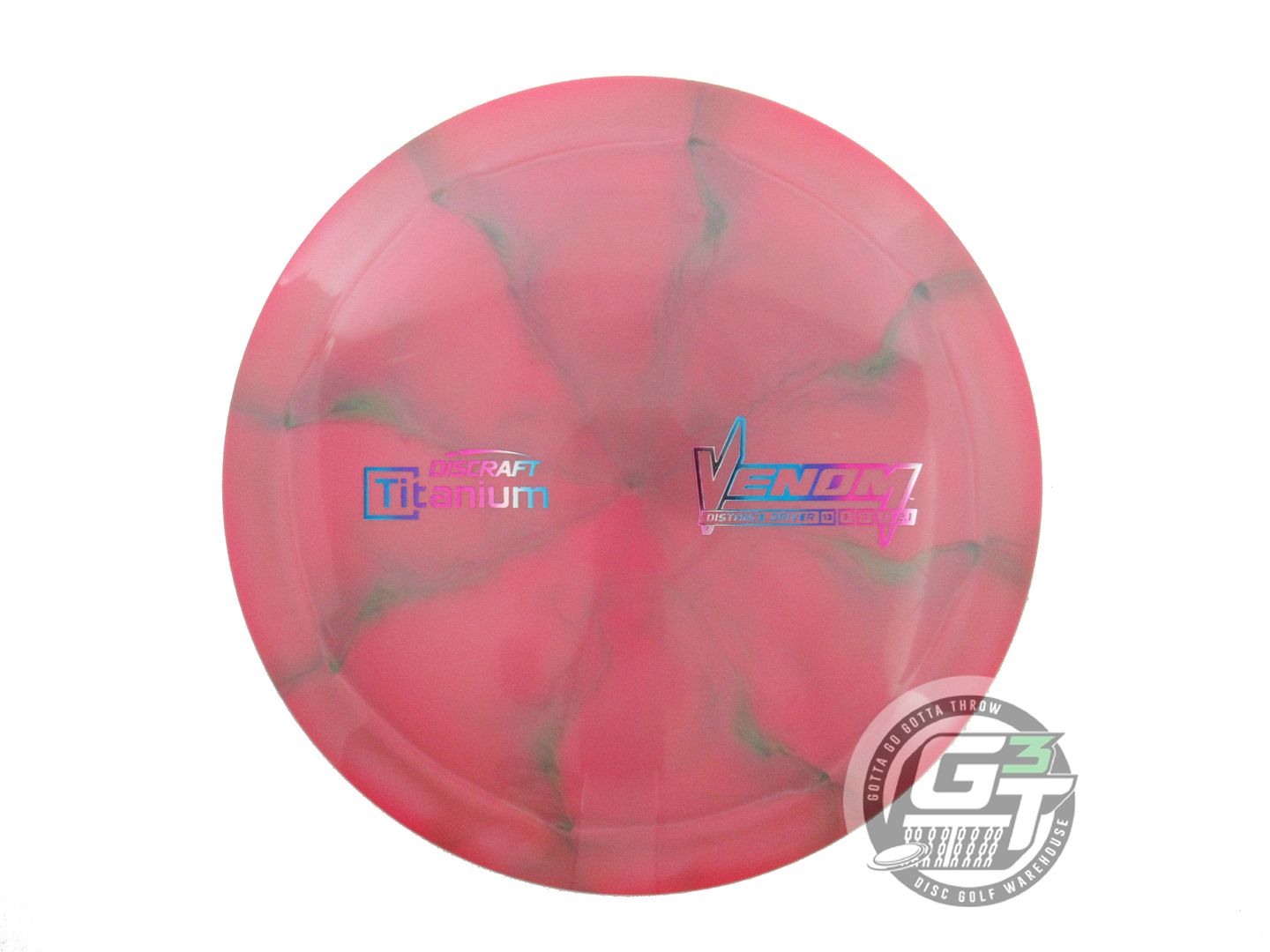 Discraft Titanium Venom Distance Driver Golf Disc (Individually Listed)