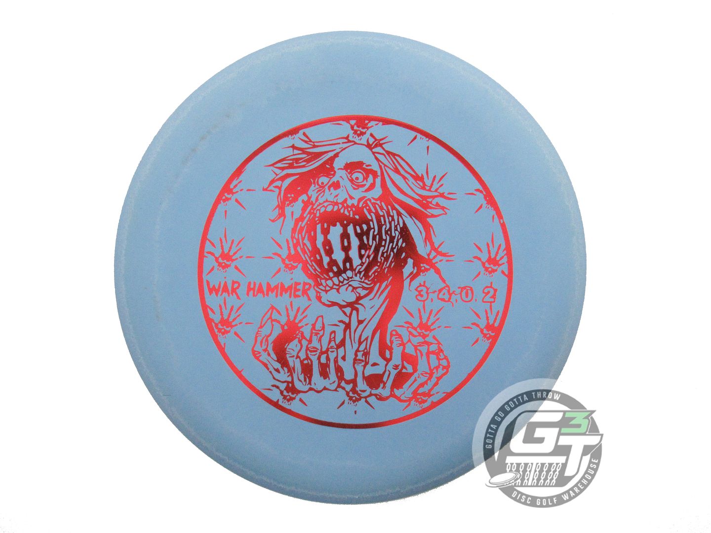 Black Zombie SSSSS War Hammer Putter Golf Disc (Individually Listed)